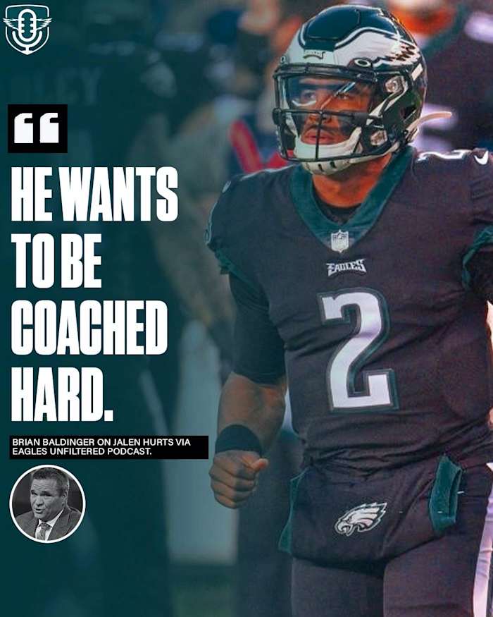 Brian Baldinger on Jalen Hurt